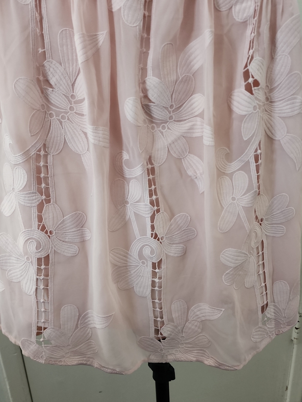 Lovers + Friends Blush Pink Floral Lace Mini Dress - Picture 5 of 10